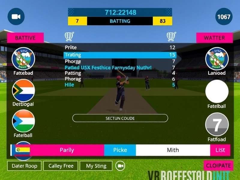 VR Cricket Pro League batting techniques guide